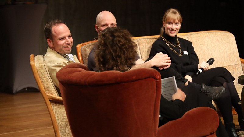 Manuel Stahl bei der Spätschicht im Uni-Theater