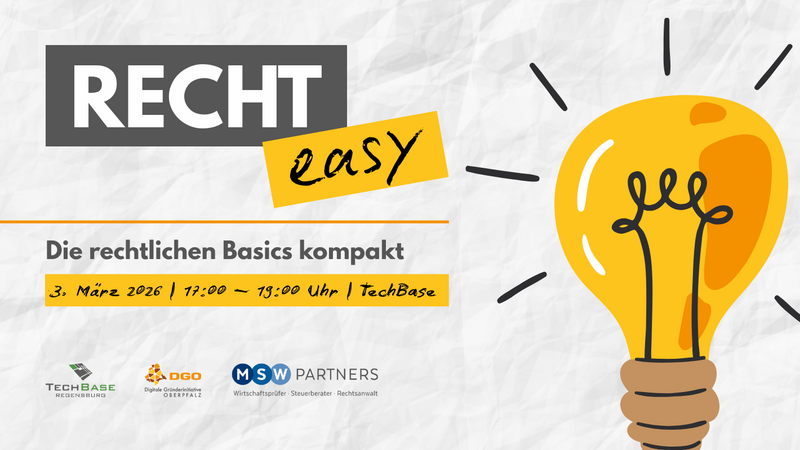 Workshop RECHT easy am 3. März 2026 mit MSW Partners