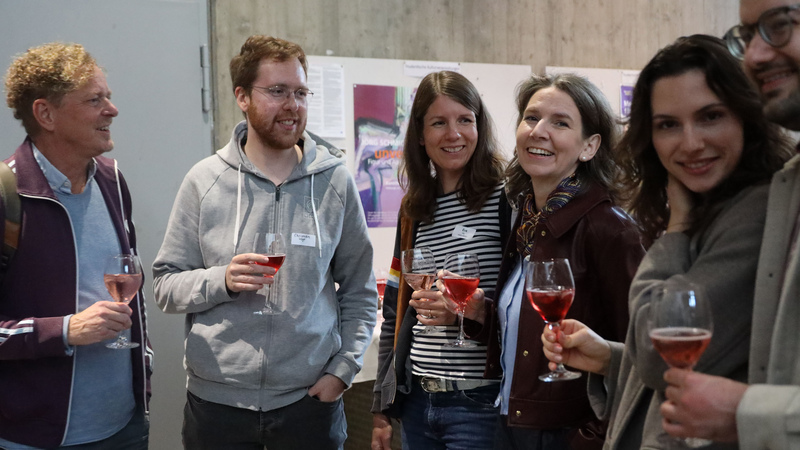 Networking bei der Spätschicht im Uni-Theater